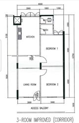 Blk 533 Bukit Batok Street 51 (Bukit Batok), HDB 3 Rooms #594064651